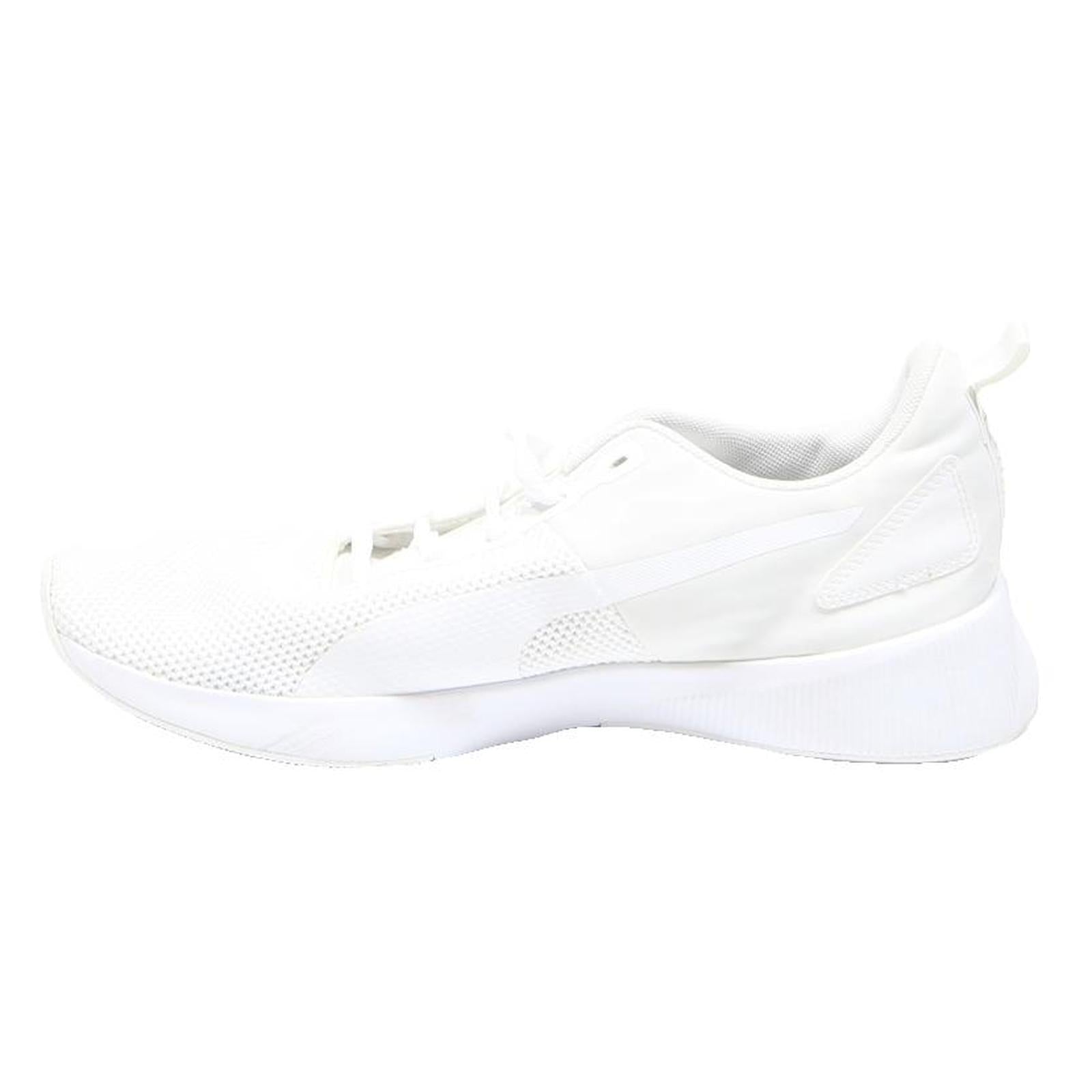 PUMA Mens Low Top Trainers White Synthetic UK 9 Lightweight Running Gym