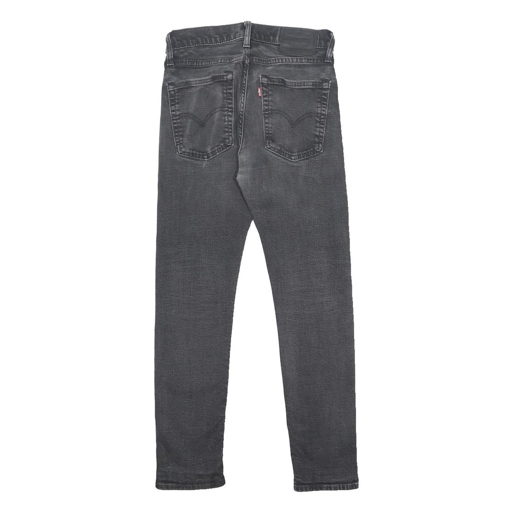 LEVI'S 510 BIG E Mens Jeans Black Slim Skinny Denim W30 L30 Classic Design
