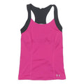 UNDER ARMOUR Womens Pink & Black Athletic T-Shirt M Sleeveless Racerback Sports