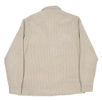 CARHARTT WIP  Whitsome Shirt Jacket Mens Beige Corduroy M Cotton Blend Workwear