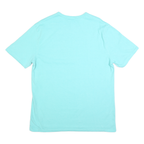 CHAMPION Mens Blue Graphic T-Shirt L Short Sleeve Crew Neck Cotton Casual