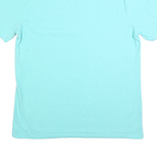 CHAMPION Mens Blue Graphic T-Shirt L Short Sleeve Crew Neck Cotton Casual