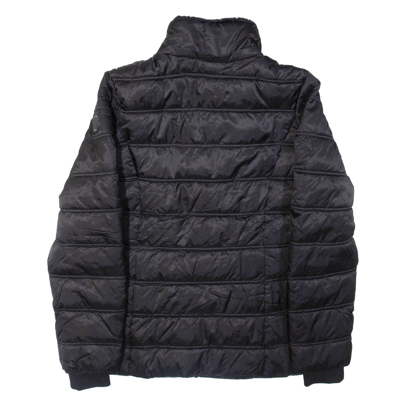 NAUTICA Womens Puffer Jacket Black L