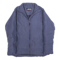 MUSTO Womens Blue Zip Jacket M Polyester Outdoor Lightweight Casual