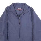 MUSTO Womens Blue Zip Jacket M Polyester Outdoor Lightweight Casual