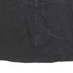 DKNY Womens Black Cotton Blend Mini Skirt S Casual Classic Design