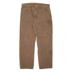 DICKIES Mens Trousers Brown Regular Straight W38 L32