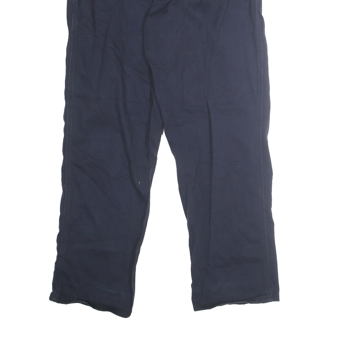 CARHARTT Mens Navy Blue Regular Fit Straight Leg Trousers W32 L30 Workwear