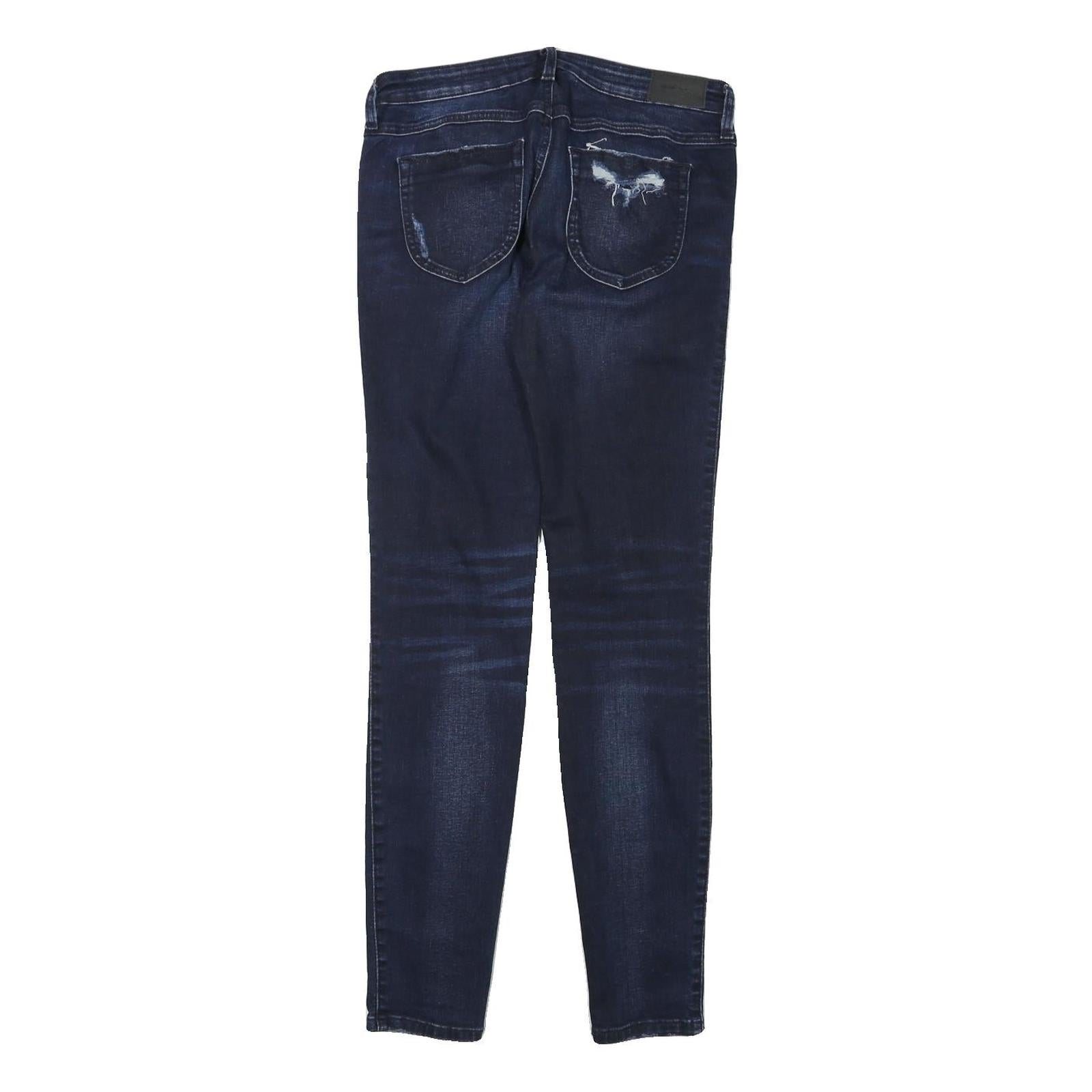 DIESEL Womens Slim Blue Denim Raw Slim Skinny Jeans W26 L28 Designer Fit