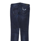 DIESEL Womens Slim Blue Denim Raw Slim Skinny Jeans W26 L28 Designer Fit