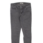 LEVI'S 711 Womens Jeans Grey Regular Skinny W26 L30