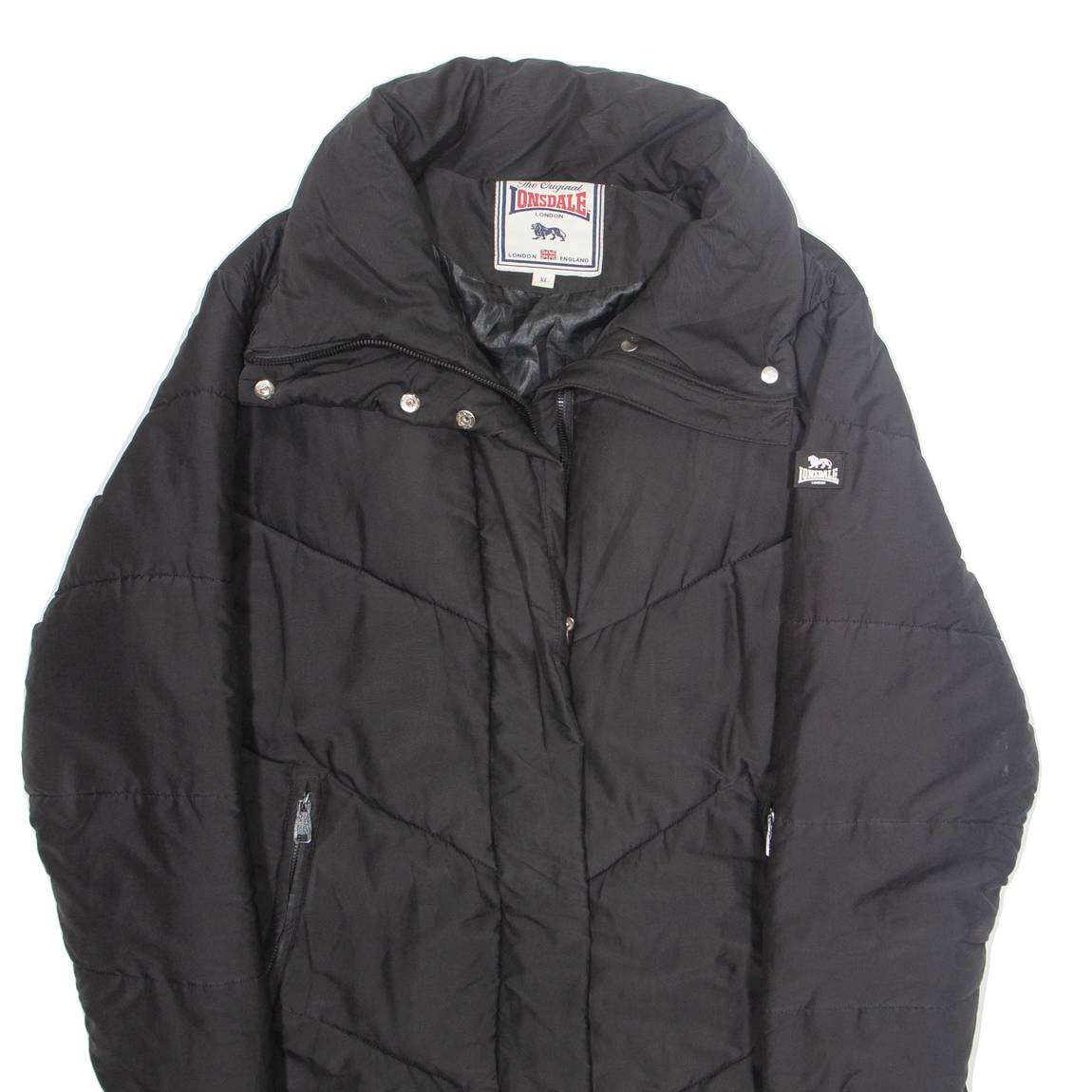 LONSDALE Womens Jacket Black XL
