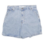 BUGLE BOY Womens Shorts Blue Denim Casual M W32 Carpenter Style Workwear