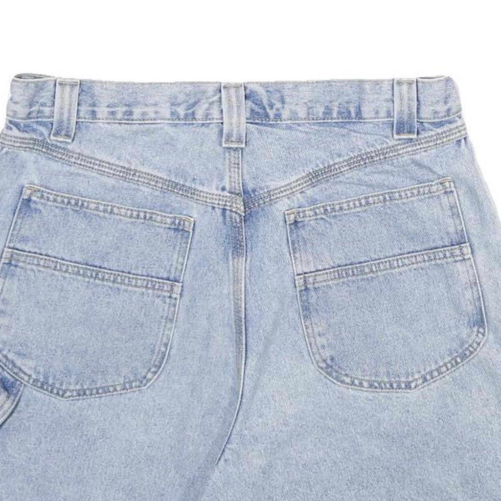 BUGLE BOY Womens Shorts Blue Denim Casual M W32 Carpenter Style Workwear