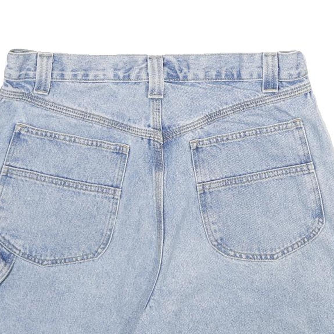 BUGLE BOY Womens Shorts Blue Denim Casual M W32 Carpenter Style Workwear