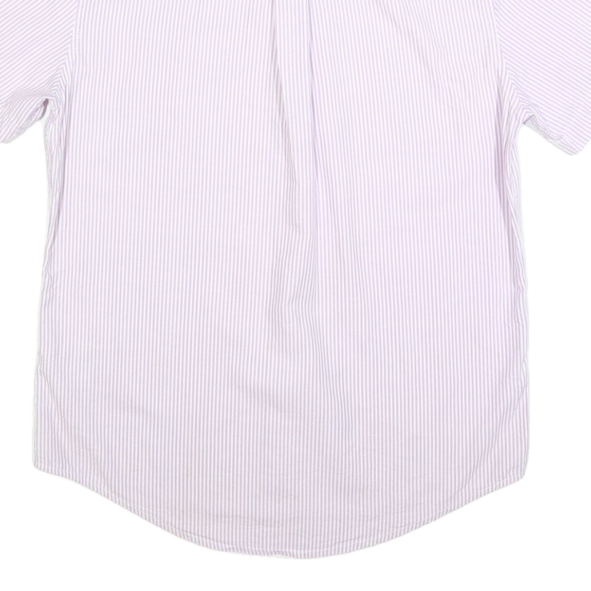 TOMMY HILFIGER Mens Pink & White Striped Casual Shirt M Button Down Cotton Blend