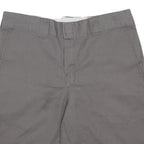 DICKIES Mens Shorts Grey Casual Classic M W34 Workwear Cotton Blend