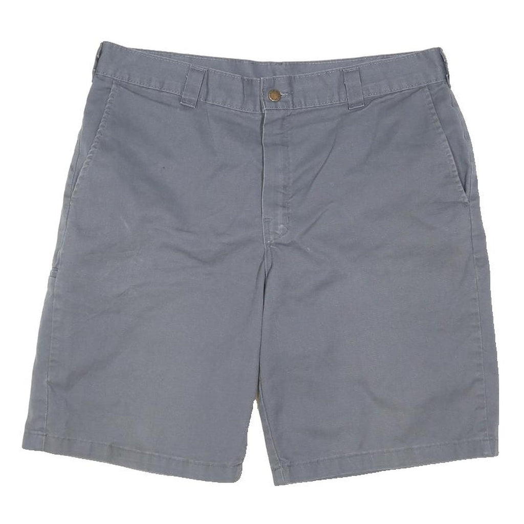 DICKIES Mens Shorts Grey Casual Regular L W36 Cotton Blend Workwear Utility