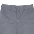 DICKIES Mens Shorts Grey Casual Regular L W36 Cotton Blend Workwear Utility