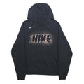 NIKE Mens Black Volleyball Pullover Hoodie S Casual Cotton Blend