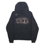 NIKE Mens Black Volleyball Pullover Hoodie S Casual Cotton Blend