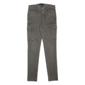 REPLAY Mens Cotton Blend Slim Cargo Trousers Khaki W29 L32 Casual Urban Design