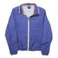 NAPAPIJRI Womens Blue Lightweight Jacket S Polyester Plain Zip Casual Outdoor