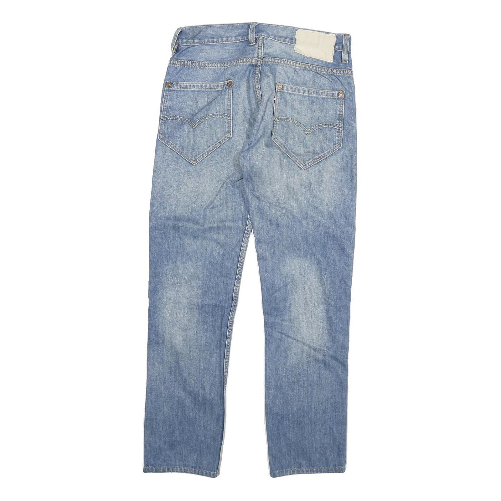 LEVI'S 511 Mens Slim Blue Denim Medium Wash Jeans W29 L29 Zip Closure Classic