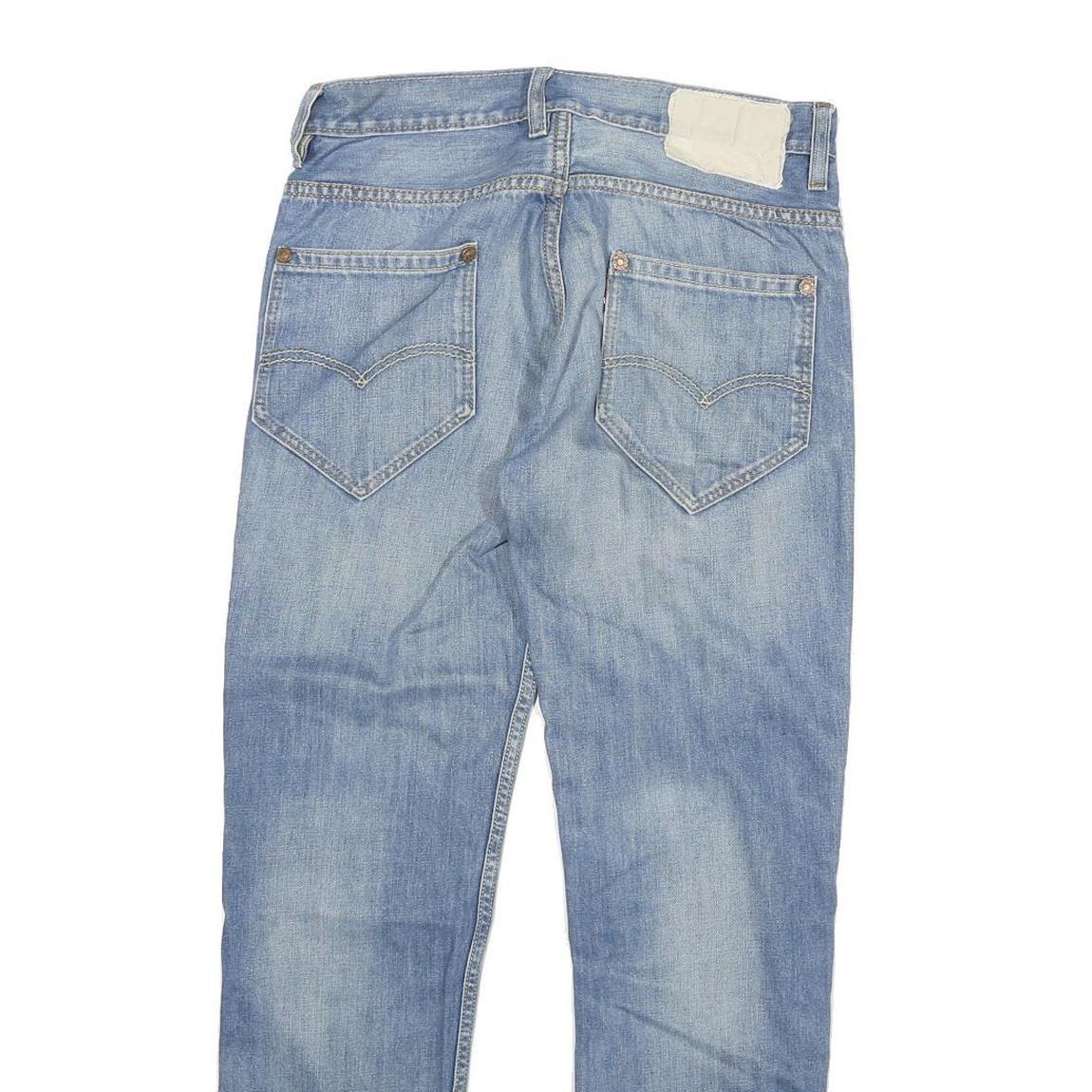 LEVI'S 511 Mens Slim Blue Denim Medium Wash Jeans W29 L29 Zip Closure Classic