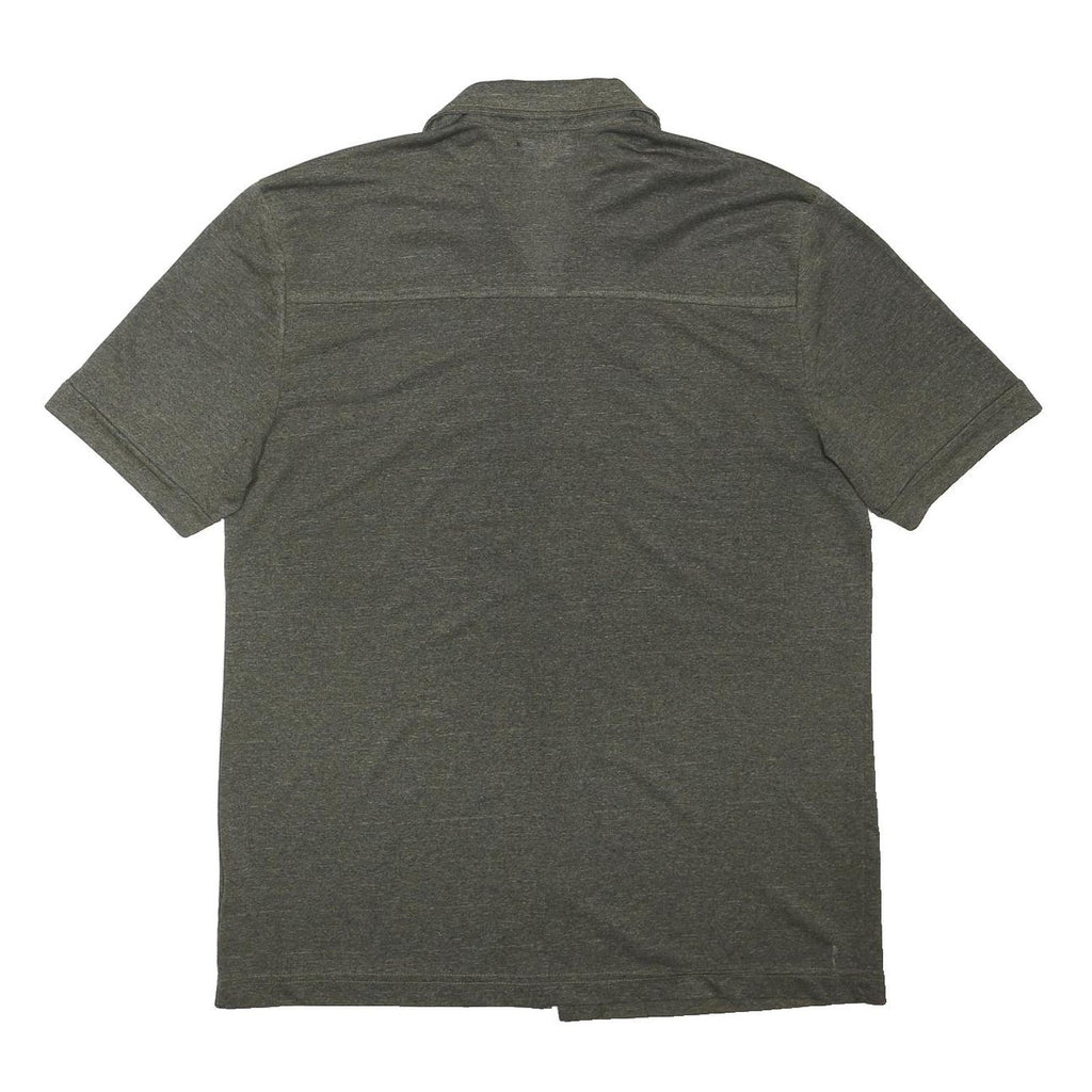 GIORGIO ARMANI Mens Grey Shirt XL Cotton Blend Button Up Casual