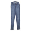 LEVI'S Womens 721 Slim Skinny Denim Light W25 L32 Zip Closure Classic Fit Jeans