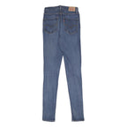 LEVI'S Womens 721 Slim Skinny Denim Light W25 L32 Zip Closure Classic Fit Jeans