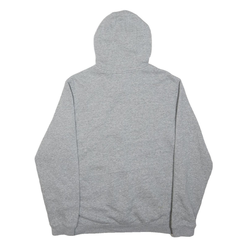 NIKE Mens Grey Full Zip Hoodie M Classic Cotton Blend Casual Sportswear