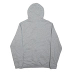 NIKE Mens Grey Full Zip Hoodie M Classic Cotton Blend Casual Sportswear