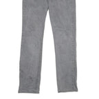 LEVI'S 511 Mens Slim Grey Denim Medium Wash Jeans W32 L34 Stylish Fit