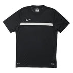 NIKE Mens Black & White Sports Graphic T-Shirt L Short Sleeve Crew Neck