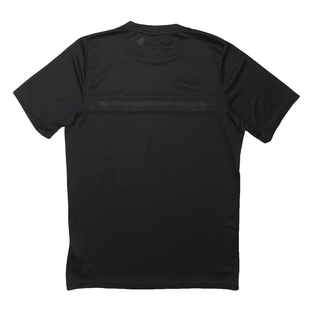 NIKE Mens Black & White Sports Graphic T-Shirt L Short Sleeve Crew Neck