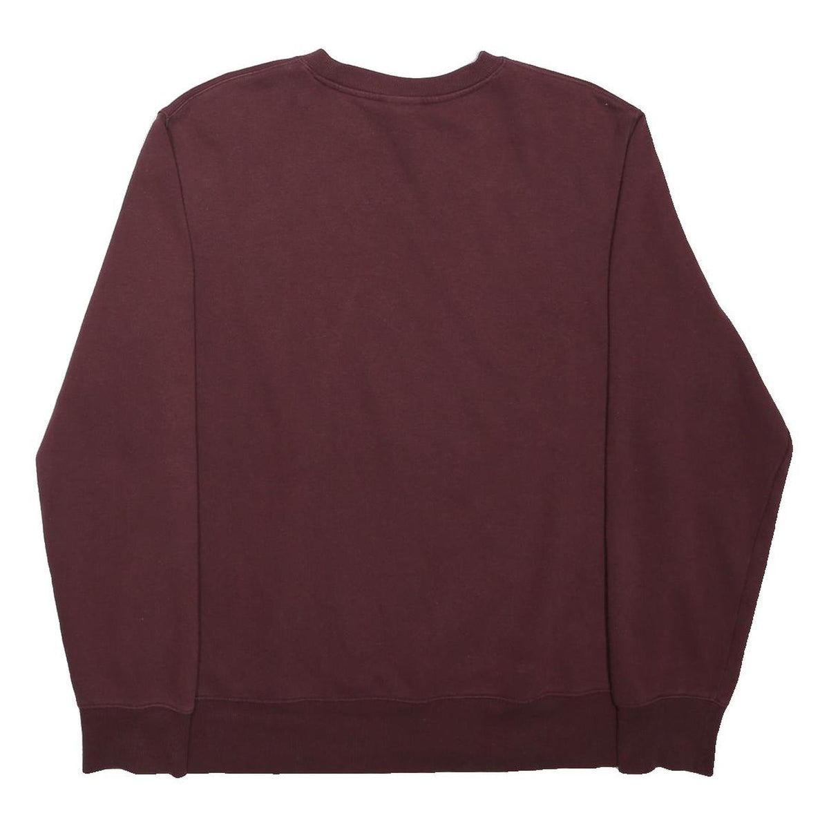 NEW BALANCE Mens Maroon Crew Neck L Cotton Blend Casual Sweatshirt