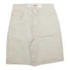 FADED GLORY Mens Shorts Beige Loose Fit L W30 Cotton Blend