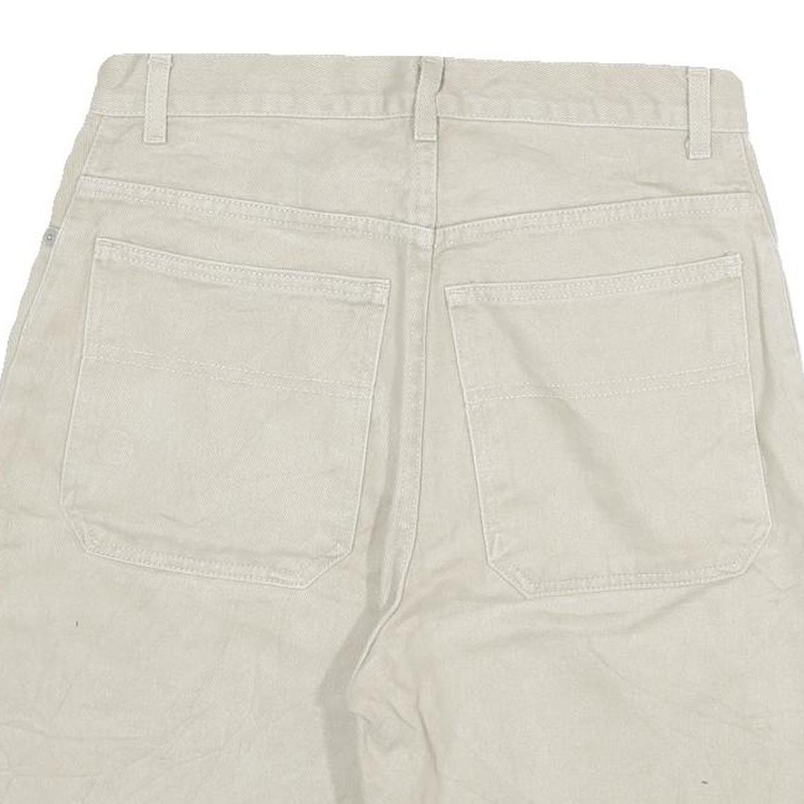 FADED GLORY Mens Shorts Beige Loose Fit L W30 Cotton Blend