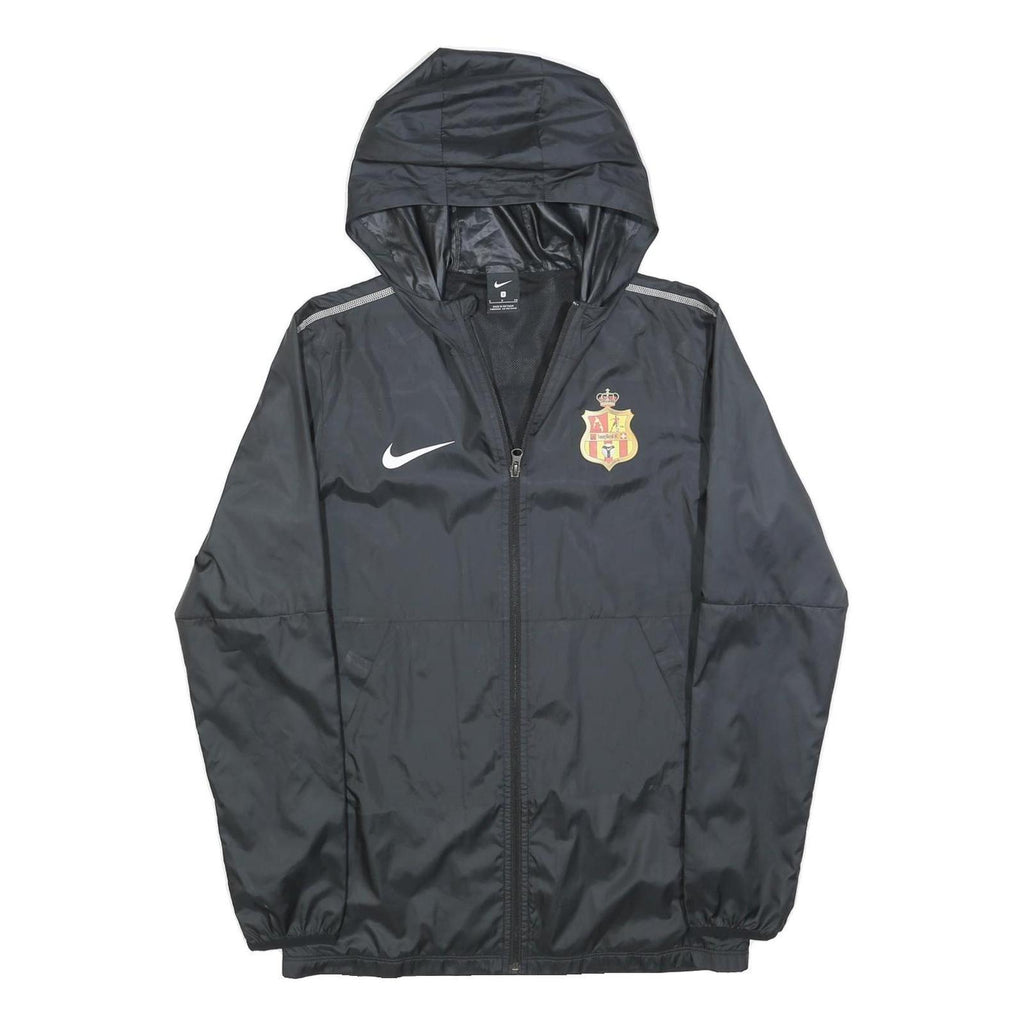 NIKE Mens Black & Gold Young Royal SC Zip Jacket S Polyester Sportswear