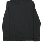 ADIDAS Womens Black Hoodie UK 8 Cotton Blend Pullover Sportswear Casual