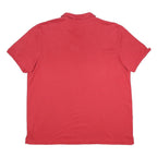 ADIDAS Mens Red Manchester United Short Sleeve Polo Shirt XL Cotton Blend