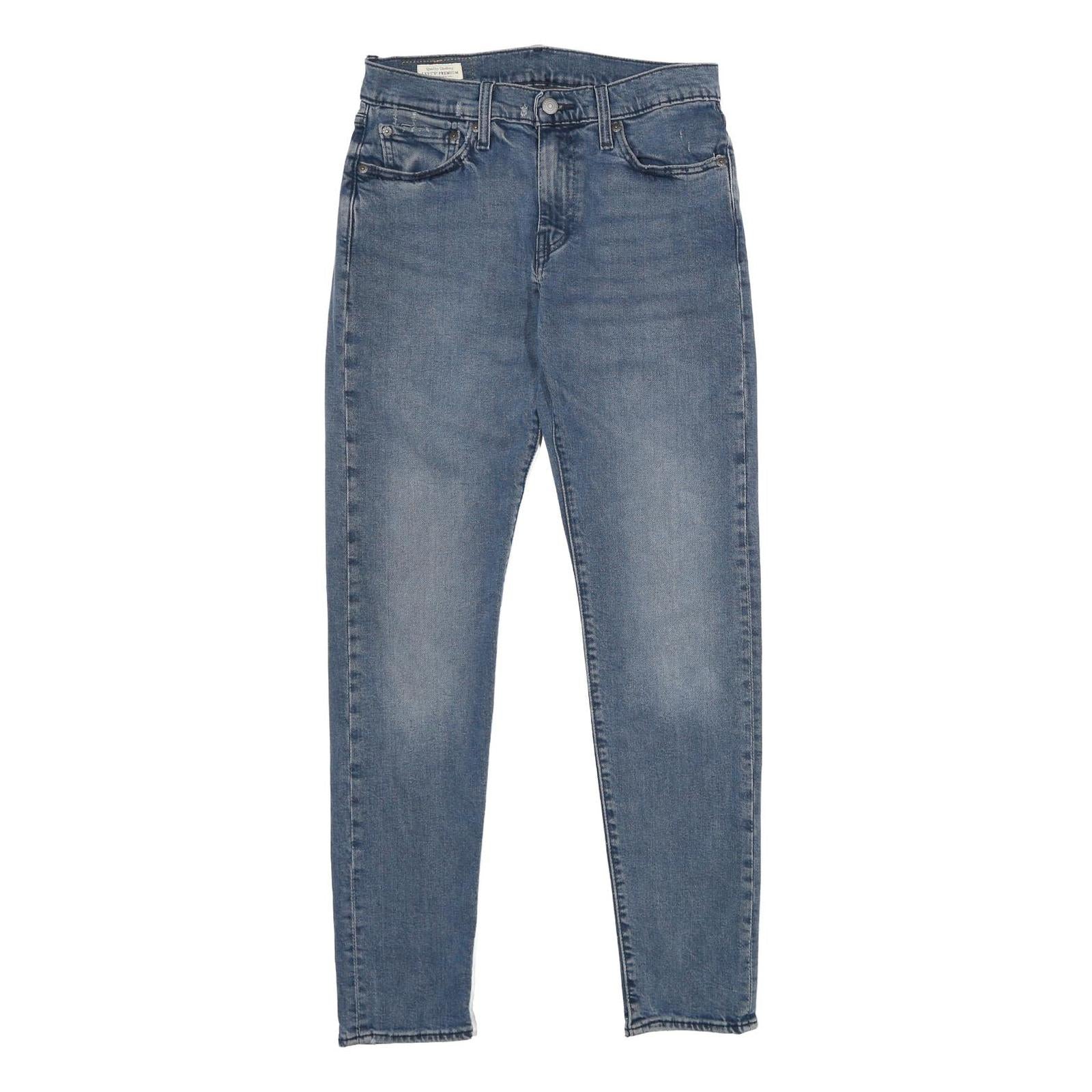 LEVI'S 512 BIG E Mens Jeans Blue Slim Skinny Denim Medium W29 L32 Slim Fit Zip