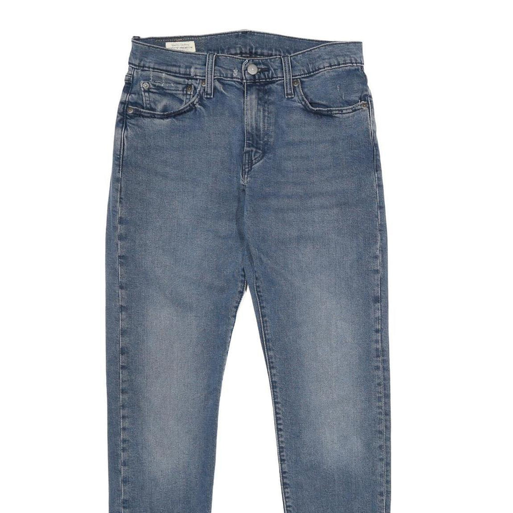 LEVI'S 512 BIG E Mens Jeans Blue Slim Skinny Denim Medium W29 L32 Slim Fit Zip