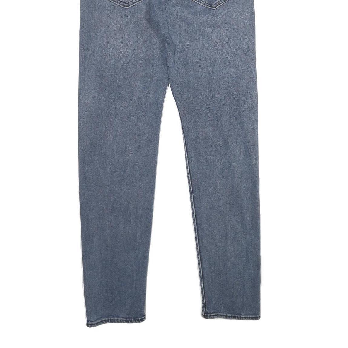 LEVI'S 512 BIG E Mens Jeans Blue Slim Skinny Denim Medium W29 L32 Slim Fit Zip