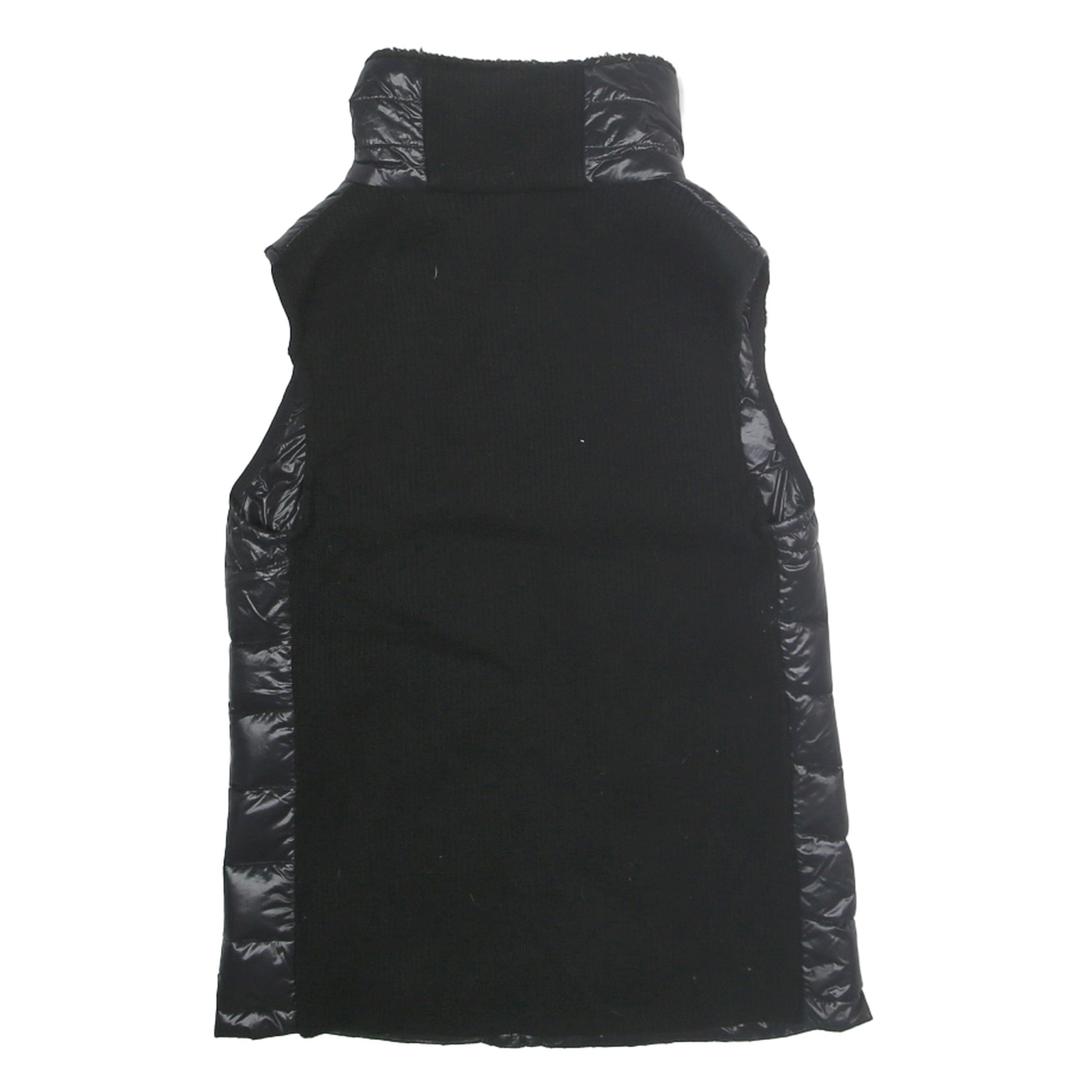 CALVIN KLEIN Womens Black Down Puffer Gilet M Zip Padded Sleeveless Outerwear