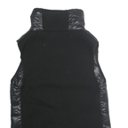 CALVIN KLEIN Womens Black Down Puffer Gilet M Zip Padded Sleeveless Outerwear