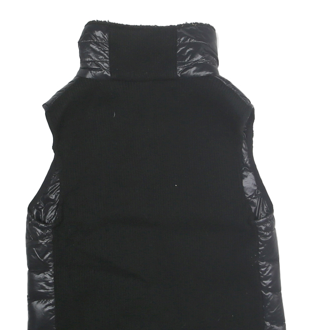 CALVIN KLEIN Womens Black Down Puffer Gilet M Zip Padded Sleeveless Outerwear