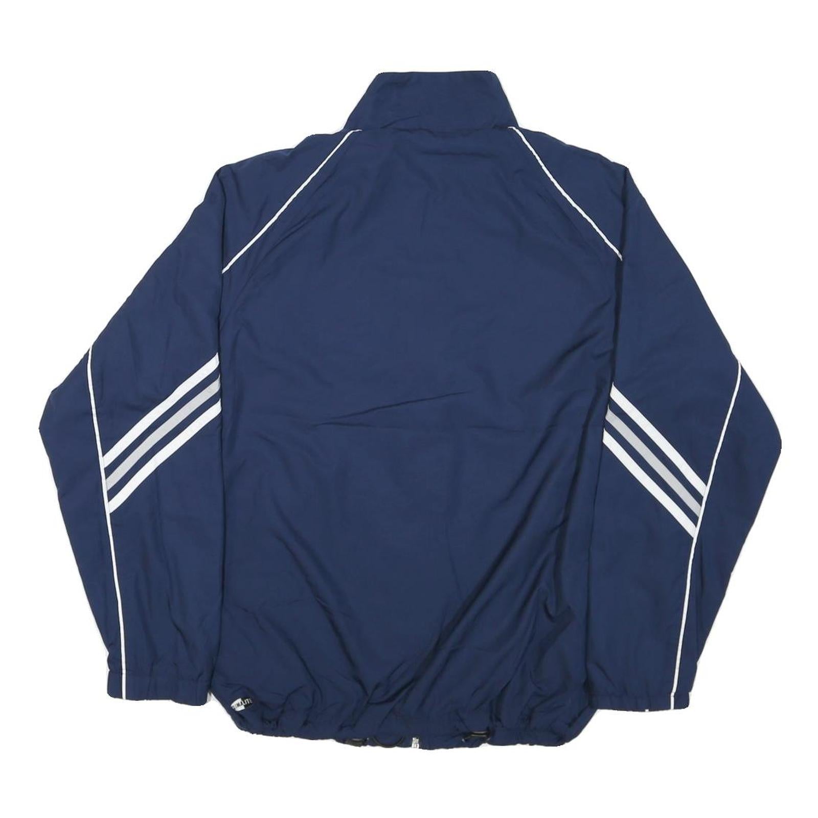 ADIDAS Mens Navy Blue Sports Medicine Zip Jacket XS Polyester Blend Track Top